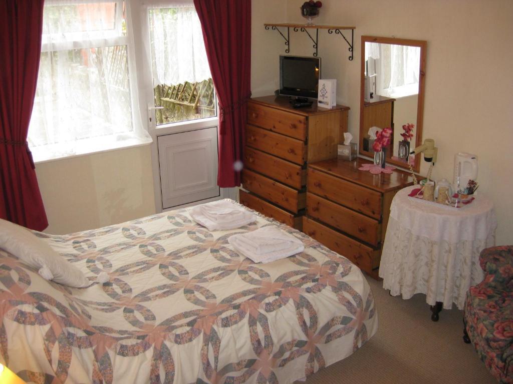 The Ashmount Hotell Rhôs-on-Sea Rum bild